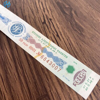 Rótulo de estampagem a quente compatível com o REACH para impressão personalizada de adesivos em folha metálica