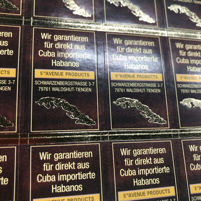 3 Yıl Raf Ömrü Sahtecilik Karşıtı Etiket Özelleştirme Seçenekleri Metin Güvenli Paketleme Çözümleri Ürün Kimlik Doğrulama ve Koruma İçin