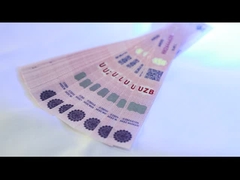 Etiqueta autoadhesiva personalizada holograma de encargo de la etiqueta de la botella de vino del ODM