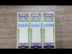 ¿Cómo es su producto etiqueta counterfitting anti?