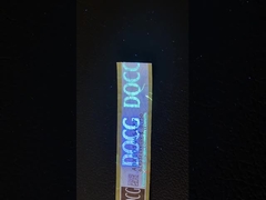 Security Customized Tax Stamp Adhesive Made of Security Paper